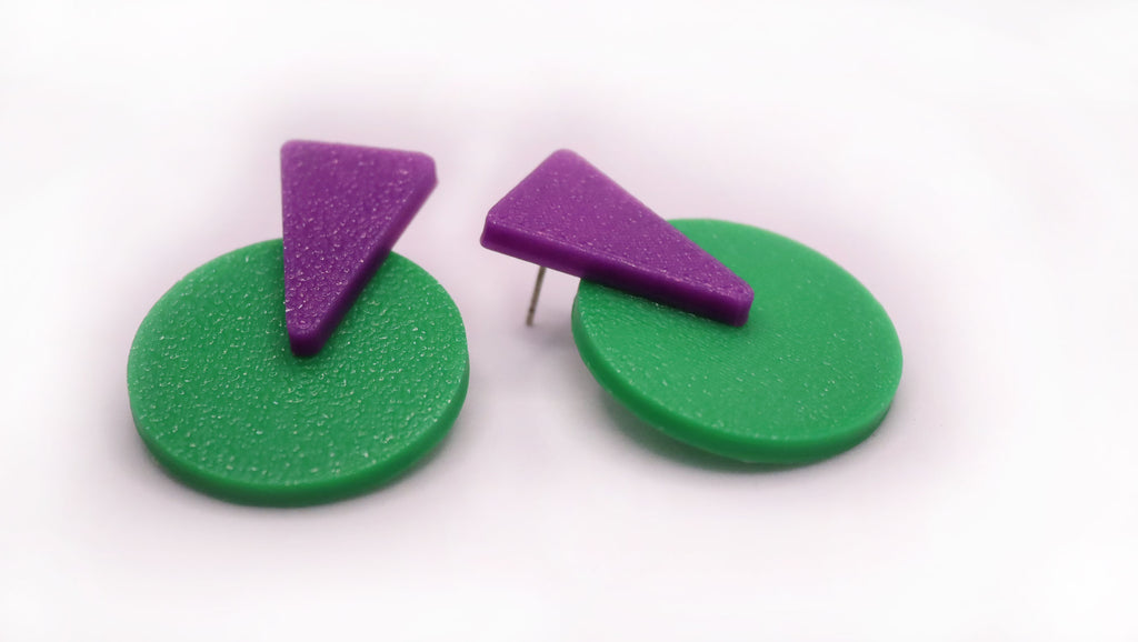 Aretes Amatista Selva