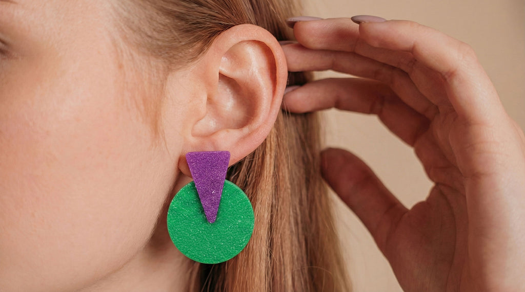 Aretes Amatista Selva